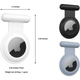 Holder Case For Apple Airtag Air Tag Hidden GPS Tracker For Kids, Elderly, Pet, Clothing
