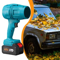 Blower Cordless Super Power Air Duster Variable Portable Leaf Blower With Battery And Charger For Grass Lawn Driveway Patio