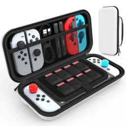 Durable Waterproof Portable Storage Bag with Handle for Nintendo Switch NS Game Console - Anti-fall Organizer Bag - Travel Carry