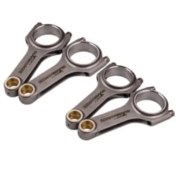 Racing Connecting Rods Bielas For Honda K20A3 for Acura RSX 2002–2006 138.5mm 4340 EN24  TUV Bellie Peluel Crank Warranty Pin