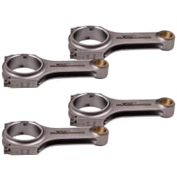 Racing Connecting Rods Bielas For Honda K20A3 for Acura RSX 2002–2006 138.5mm 4340 EN24  TUV Bellie Peluel Crank Warranty Pin