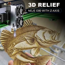 Professional Laser Engraver NEJE Max 4 V2, 1000mm/s, 10W/20W/30W, Wood/Stone/Glass/MDF, Motorized Z-Axis, High Precision CNC