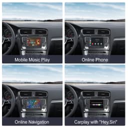 Wireless Carplay Android Auto For Volkswagen Golf 7 With MIBI System Multimedia Accessory Mirror Link AirPlay Supported Cameras