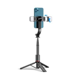 Portable 42.7 Inch Front And Rear Fill Light Reinforcement Bracket Bluetooth Tripod Selfie Stick Phone Tripod With Wireless Remo