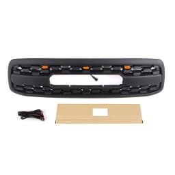 Front Grill Fit For 2000 2001 2002 Toyota Tundra TRD PRO Grill W/E Lights