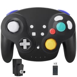 2.4 GHz Wireless for NGC Switch Online Controller,with NGC &USB Receiver,for Gamecube Switch 2 Windows Mac Raspberry Pi