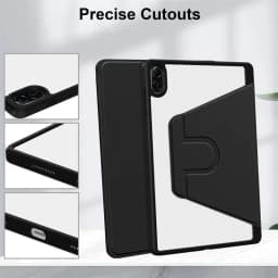 For Huawei Honor Pad X8a Case 11inch with Pencil Holder 360 Rotating Acrylic Stand Back Cover For Honor Pad X9 2024 Case NDL-W09