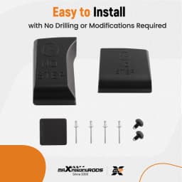 Tailgate Step Pad Top Center Flex Molding Trim Kit for Ford F-150 2021 2022 2023 Flex Step Center Tailgate Cap Trim Molding