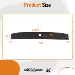 Tailgate Step Pad Top Center Flex Molding Trim Kit for Ford F-150 2021 2022 2023 Flex Step Center Tailgate Cap Trim Molding