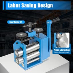 Jewelry Rolling Mill Machine Roller Manual Combination Rolling Mill Machine Jewelry Press Tabletting Tool Jewelry DIY Tool