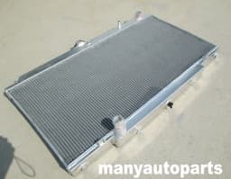 Aluminum Radiator For Nissan Safari Patrol Y61 GU 2.8/3.0 TDI RD28 ZD30 TD42 4.2