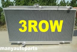 Aluminum Radiator For Nissan Safari Patrol Y61 GU 2.8/3.0 TDI RD28 ZD30 TD42 4.2