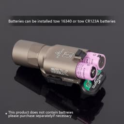 US Hot Tactical X300 Ultra Surefire X300U Light Airsoft LED Scout Flashlight G17 G19 Spotlight Picatinny Rail Lights