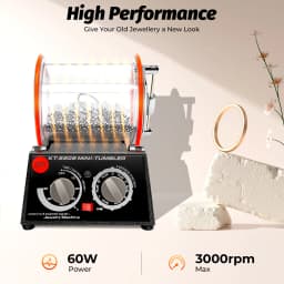 5 Gears Electric Polisher, 60W Polishing Machine, Jewelry Rotary Polishing Machine 3KG EU/US/UK