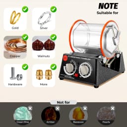 5 Gears Electric Polisher, 60W Polishing Machine, Jewelry Rotary Polishing Machine 3KG EU/US/UK