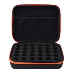 Essential Oils Carrying Case EVA Travel Storage Organizer Essential Oil Case with Foam Insert Portable for30/60 Bottles 10/15 ML