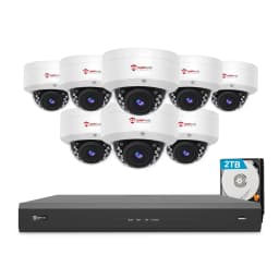 Anpviz NVR 8CH NVR 6MP POE IP Camera System Outdoor CCTV Video Security Surveillance Kit IP66 IR 30m Humanoid vehicle Detection