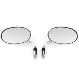 Artudatech CHROME MIRRORS Fit for Honda VT 400 500 600 700 750 800 1100 Shadow VF750 Magna