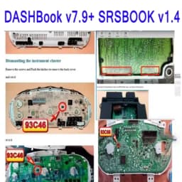 NEW DASHBook v7.9 + SRSBOOK v1.4 Full with Keygen Removal Disassembly Remote Help Installation DASH / SRS BOOK Great Beginner