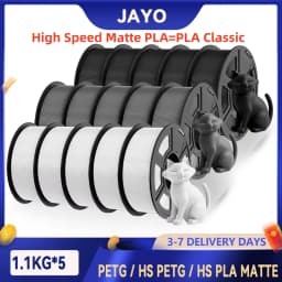 JAYO 3D PETG/ High Speed Matte PETG / PLA Classic Printer Filament 1.75mm 3D Printer Filament 5.5KG Neatly Wound PETG for 3D