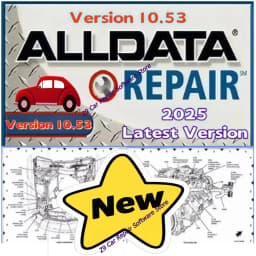 2025 ALLDATANEW 10.53 Automotive Repair Software Car Diagnostic Tool with Wiring Diagrams for Auto Repair Hot Selling