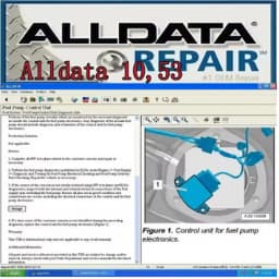 2025 ALLDATANEW 10.53 Automotive Repair Software Car Diagnostic Tool with Wiring Diagrams for Auto Repair Hot Selling