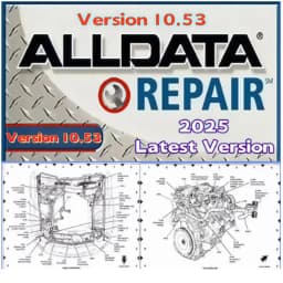2025 ALLDATANEW 10.53 Automotive Repair Software Car Diagnostic Tool with Wiring Diagrams for Auto Repair Hot Selling