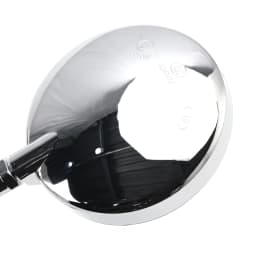 Artudatech Pair Chrome M10 Rearview Mirrors - 2 Type Stems For Kawasaki Z1 Z1000 Z 900 Z 1000