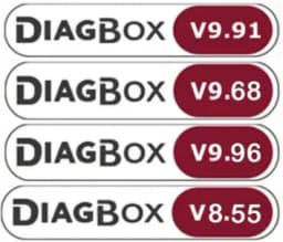 🔥2025 Newest Diagbox V9.96 Car Diagnostic Tool ⭐ALL in 1 for Citroen/Peugeot🚗 9 Language✅Free Update✅OBD2 Scanner ECU Coding