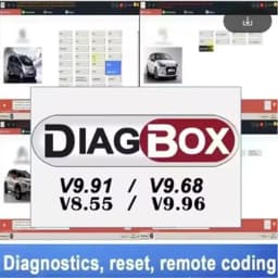 🔥2025 Newest Diagbox V9.96 Car Diagnostic Tool ⭐ALL in 1 for Citroen/Peugeot🚗 9 Language✅Free Update✅OBD2 Scanner ECU Coding