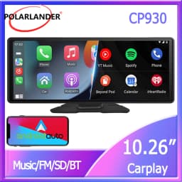 10.26" Wireless CarPlay Portable Bluetooth Car Radio CP930: HD Large Screen – M10INXSQ-CP930R220