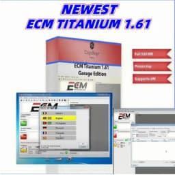 2025 NEW ECM TITANIUM 1.61 With 26000 + Driver ECM 18259+ Drivers for ECU Tool Send Link or CD or USB Windows 7/8/10