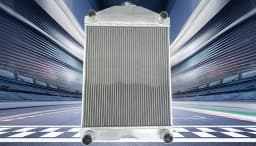 Fit Ford 2N/8N/9N tractor w/flathead V8 engine aluminum radiator