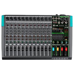 6/8/12/16 Channels Audio Sound Mixer Depusheng Mixing DJ Console USB 48V Phantom Power 256 DSP Effects Sound Table for Stage
