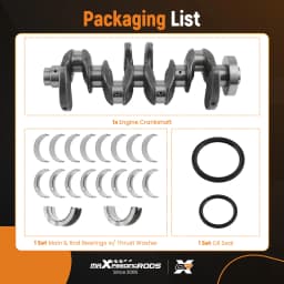 N20 Engine Crankshaft w/Main Rod Bearing Set For BMW X1 X3 X5 220i 320/328i 2.0L