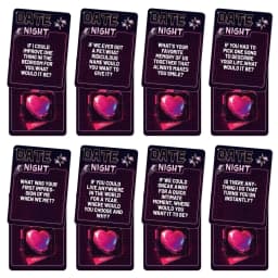 Couples Card Game Deep Conversation Couple Questions Card Games 50-Sheet Romantic Relationship Deck Activity For Travel Road
