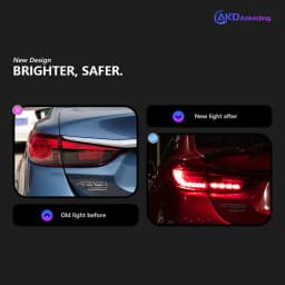 AKD Tail Lamp for Mazda 6 Atenza LED TailLight 2013-2018 Mazda6 Rear Fog Brake Turn Signal Automotive Accessories