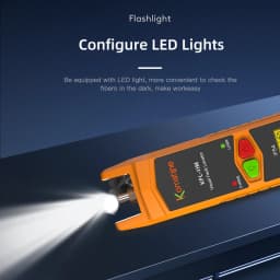 KFL-11M Mini Visual Fault Locator Testing Distance is up to 30km With Back Clip Design, LED