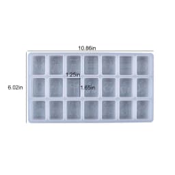 DIY Mahjong Silicone Mold Handmade Mahjong Making Supplies Crystal Glue Mold Mahjong Game Pieces Tiles Resin Cake Silicone Molds