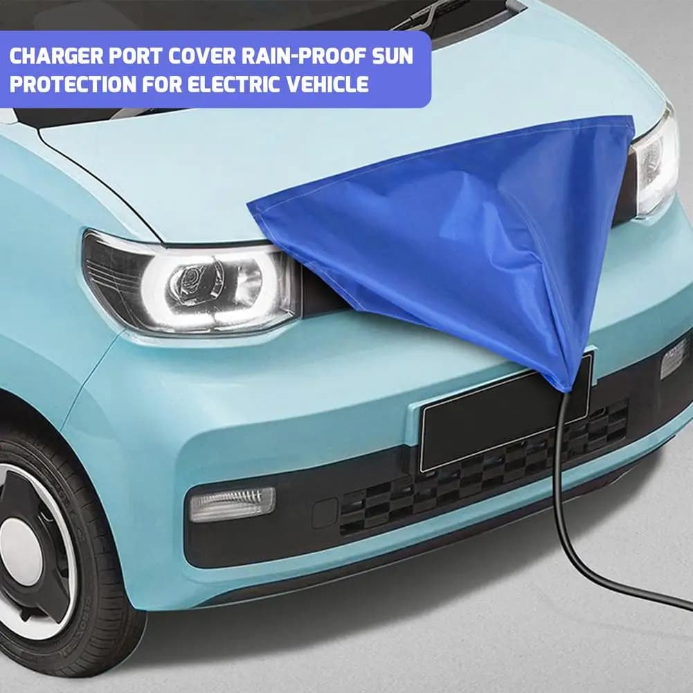 Special For Wuling Mini New Energy Vehicle Charging Port Charger Rain Cover Pratical Electric Car Charging Port Rain Covers