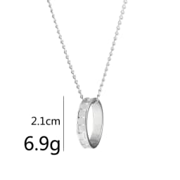 Anime Shaman King Necklace Ufyui Horokeu Horohoro Cosplay Necklace for Women Men Jewelry Accessories