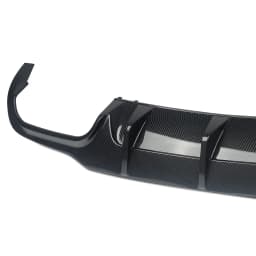 W204 AMG Rear Bumper Diffuser Lip for Mercedes Benz C Class W204 C204 Carbon Look C63 Coupe Rear Splitters Guard