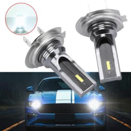 2PCS Super Bright Led Bulbs For Car Headlights 80W 6000K 2000LM Bulb For Automobiles Auto Fog Lamp 50000 Hours Standby