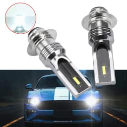2PCS Super Bright Led Bulbs For Car Headlights 80W 6000K 2000LM Bulb For Automobiles Auto Fog Lamp 50000 Hours Standby
