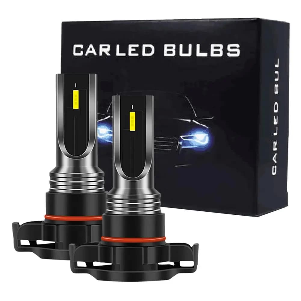2PCS Super Bright Led Bulbs For Car Headlights 80W 6000K 2000LM Bulb For Automobiles Auto Fog Lamp 50000 Hours Standby