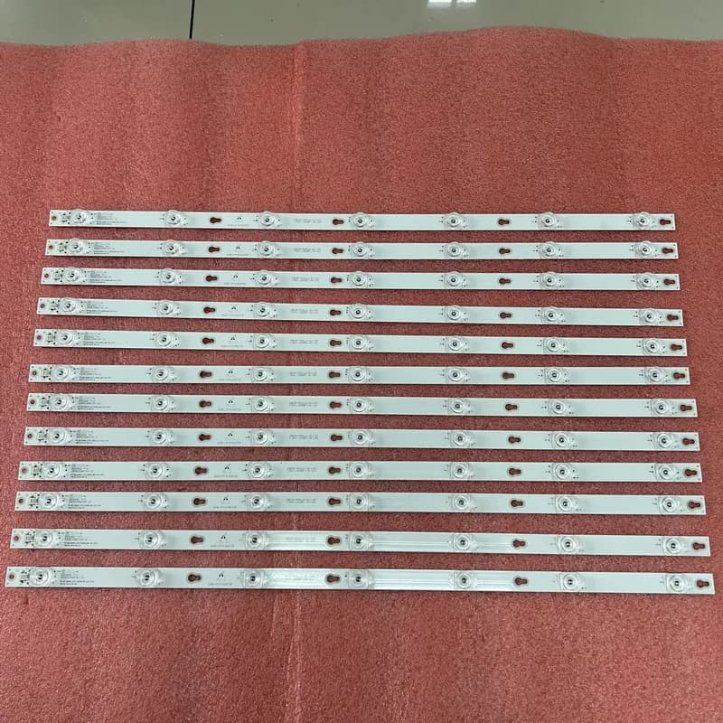 Kit 12pcs LED Backlight Bar For TCL 65P20US 65P2US Thomson 65US6016 65UC6306 65UC6406