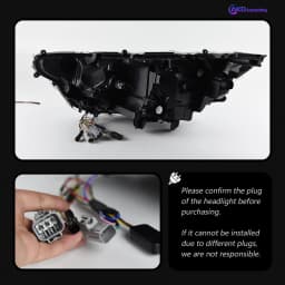 AKD Head Lamp for Toyota RAV4 LED Headlight 2019-2022 Headlights RAV4 DRL Turn Signal High Beam Angel Eye Projector Lens