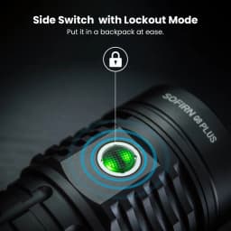 SOFIRN Q8 Plus 6*XHP50.2 LED Torch 21700 USB C Rechargeable 16000lm Powerful Flashlight EDC Portable Lantern Lamp BLF Anduril 2