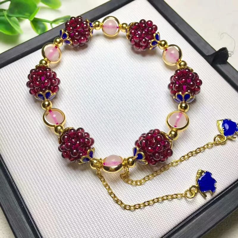 Natural Amazonite Clear Shining Cystal Adjustable Beaded Strand Bracelets for Women Girls Party Fashion Jewelry
