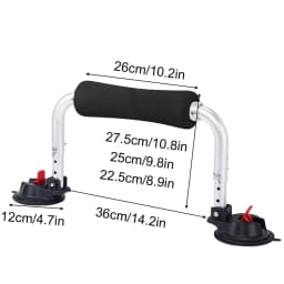 Kayak Roller Loader Universal Car Aluminum Alloy Roof Rack Aluminum Alloy Car Kayak Mount Kayak Load Assist With Heavy-Duty